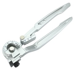 2 in 1 Pipe Tube Bender 180 Degree Tool for 3/8-inch Brass Aluminum Steel Tubing