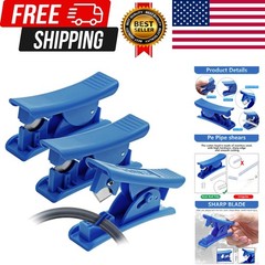 3 Pcs PTFE Tubing Cutter, RO Tube Cutter for 3/8&Prime; OD Nylon PVC PU Plastic Hose