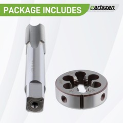 1 Set 3/416 Right Hand Thread Tap Die UNF HSS TPI RH Machining Tool Hardware