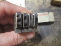 Super Nice Toledo-Beaver 999A Pipe Threader 4 Piece 1/4&Prime; Pipe Die Insert Set USA