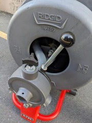 RIDGID K-750 DRUM DRAIN CLEANING MACHINE KIT 115V 200FT 200RPM 3/4&Prime;X100&prime; NEW B2