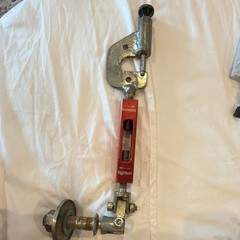 2-Rex Soil Pipe Cutter Chain Type, Red Handle Tighten/Loosen set of 2