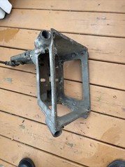 Vintage MARK MFG Co Chicago No. 1 Pipe Vise Bench Mount Pipe Fitting Plumbing