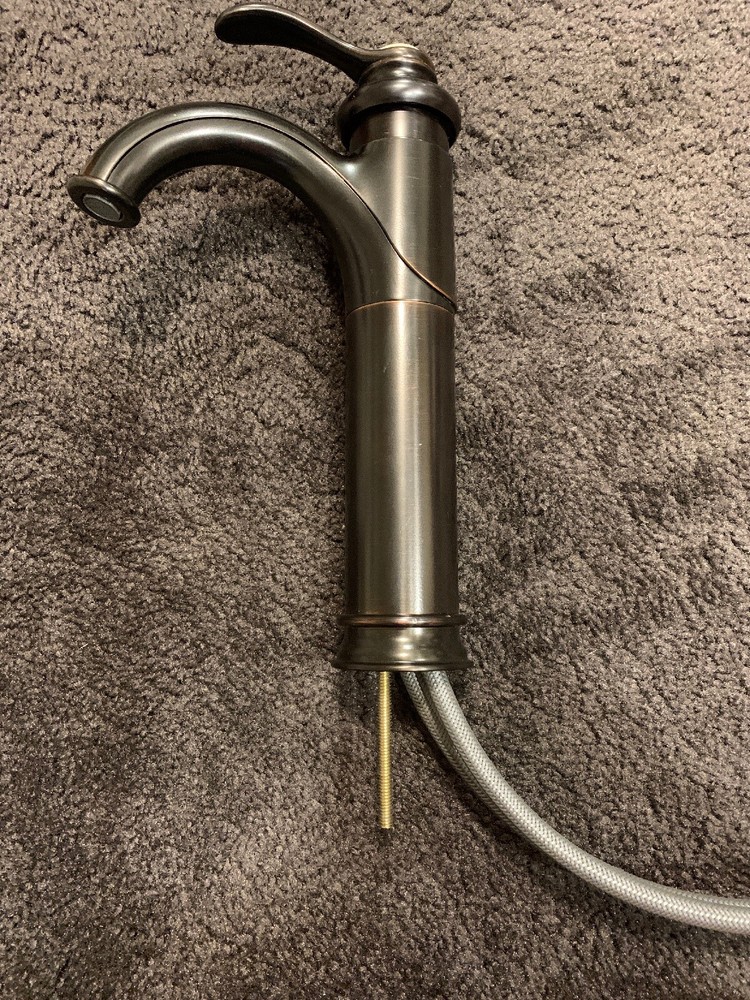 KOHLER K-12183-2BZ FAIRFAX LAVATORY FAUCET FOR VESSELS OIL RUBBED BRONZE DAMAGED
