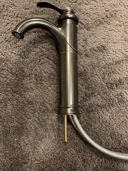 KOHLER K-12183-2BZ FAIRFAX LAVATORY FAUCET FOR VESSELS OIL RUBBED BRONZE DAMAGED