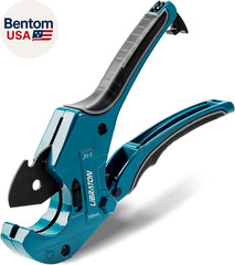 PVC Pipe Cutter, up to 2-1/2&Prime;, Ratchet Pipe Cutter Heavy-Duty, Pex Cutting Tool