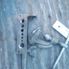 Vtg Craftsman Flaring Tool Set W/Spring Benders & Original Steel Box USA 🇺🇸