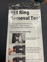 Apollo PEX Ring Removal Tool Model 69PTKD0009 NEW Crimp Ring 1/2&rdquo; &ndash; 1&rdquo; Cheap