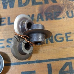 Vintage Pipe/Tubing Cutter Replacement Wheel Lot Of 8, Ridged, Toledo