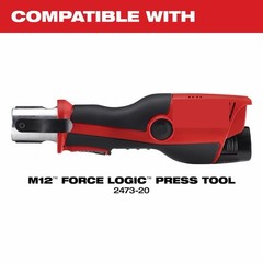Rotating Press Jaw Ring Set For Milwaukee M12 US Standard Fittings 1/2&rdquo;&mdash;1&rdquo;
