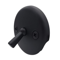 Westbrass A92-62 3-1/8&Prime; Trip Lever Bathtub and Shower 1 Pack, Matte Black