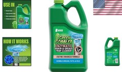 Natural Enzyme-Based Drain Cleaner | 1 Gallon &ndash; Safe for Pipes & Grease Traps