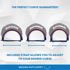 Pro Hat Brim Bender &ndash; the Perfect Curve Guaranteed &ndash; Shaper Curver Tool for All