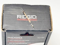 NEW Sealed RIDGID 36890R Hand Threader 1/2&Prime; NPT COMPLETE Die Head OO-R