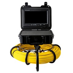200ft/60m 9&Prime; Monitor Drain Sewer Camera Pipe Inspection Camera HD 1200TVL NEW