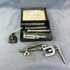 Vintage Craftsman C-Type Tubing Flaring Tool Set w/ Benders & Case