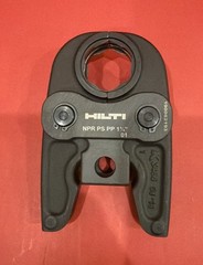 Hilti &ndash; Crimping Pipe Press Jaws &ndash; 1-1/4&Prime; Diameter &ndash; NPR PS PP 1-1/4 &ndash; 2217397