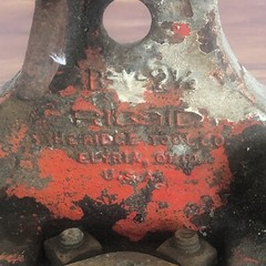 Vintage Ridgid Pipe Vise B-Y-2-1/2 Pipe Vise / Clamp