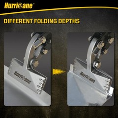 3 Inch Offset Hand Seamer, Sheet Metal Bending Pliers for Roofing, Siding, HV&hellip;