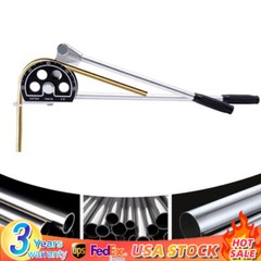 3/4&Prime; Tube Bender Manual 0~180&deg; Copper Ratchet Type Pipe Bender Bending Tool 19mm
