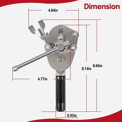 945TH-BPD 45&deg; Manual Flaring Tool for Copper Aluminum Tubing 1/8-3/4 O.D. HVAC