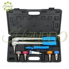 PEX Tube Expander Tool Kit With 3/8&Prime; 1/2&Prime; 3/4&Prime; 1&Prime; Expansion Heads Cutting Plier