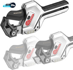 PVC Pipe Cutter 3-Gear Adjustable Cut up to 2-1/2&rdquo; Ratchet Pipe Cutter Tool