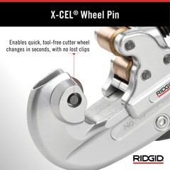 Screw Feed Tubing Cutter 3/16&Prime; to 1-1/8&Prime; &ndash; Model 15 Tube Cutter for Pipes