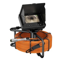 30M Sewer Pipe Inspection Camera 18mm IP68 Drain Camera 4.3&Prime; 16GB DVR Monitor
