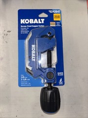Kobalt 6242647 Screw-feed Copper Cutter 1/8-1 -1/8&rdquo;