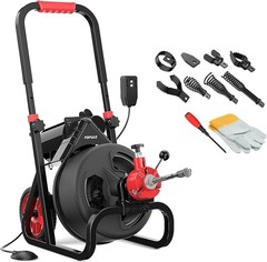 Durable 8-Piece Drain Snake Cutter Kit: Rust-Resistant and High-Performance
