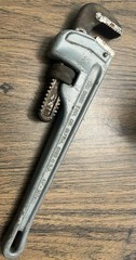 Ridgid 14 Aluminum Pipe Wrench 814 Ridge Tool Company Lifetime Warranty Plumbing