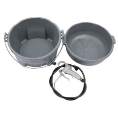 Handheld Oiler Bucket Oil Gun Kit Lubricator of Pipe Threader Threading Machine