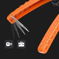 Plastic Pipe One-Hand Operation PVC PPR Tube Cutting Tool Compact Cutter 1.25&Prime;