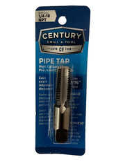 Century Drill & Tool &frac14;-18 NPT Carbon Steel Pipe Tap (95202)
