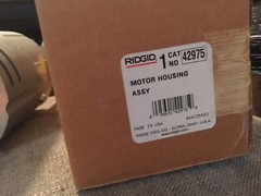GENUINE RIDGID 42975 B191X MOTOR HOUSING ASSY &ndash; NEW for 700