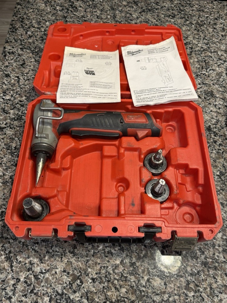 Milwaukee 2432-20 M12 ProPEX Cordless Expansion Tool includes 3 heads For PARTS
