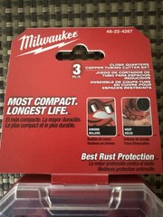 Milwaukee 3pc Close Quarters Copper Tubing Cutter Set 48-22-4267 NEW Sealed !!!