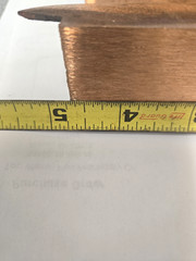 RIDGID (58060) 4-1/2&Prime; SOFT COPPER JAW COVERS SOLD IN A SET OF 2 *NEW NEVER USED*