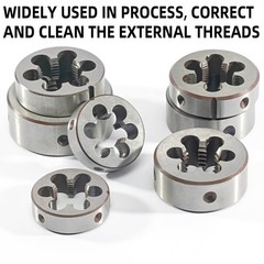 7/820 UNEF Round Die Right Hand Machine Thread Die Hardware Cutting Tool