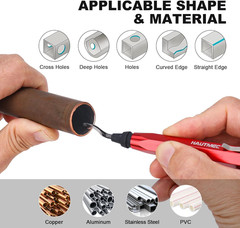 HAUTMEC Copper Tubing Cutter Set 3 PCS Copper Pipe Cutter Tool, in Portable Stor