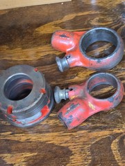 🛠️ RIDGID Pipe Threader Ratchet Head * Lot of 3 &ndash; 00-R &ndash; 111R &ndash; Adaptor 770