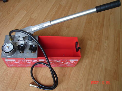 HYDROSTATIC Pressure Test Pump compatible with Rothenberger RP50