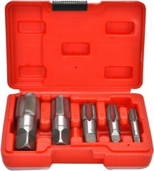 5 Piece NPT Thread Forming Taps, Pipe Taps Set, High-Speed 5 Piece, 5