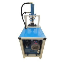 Hydraulic Square Round Pipe Hole Punching Pipe Arc Cutting Machine 220V
