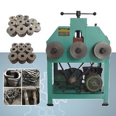110V 1.5KW HHW-G76 Multi-functional Rolling Electric Square/Round Pipe Bender