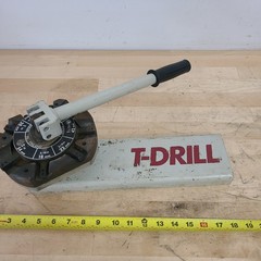 T-Drill T Notcher Tee Forming Machine Model ND-54