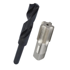 3/4&Prime; NGH High Speed Steel Garden Hose Tap and 31/32&Prime; HSS 1/2&Prime; Shank Drill Bit Ki