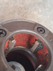 Ridgid 12-R, 1-1/4&Prime; Pipe Threader Die Cutting Edges In Great Condition