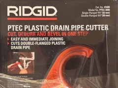 Ridgid 1-1/4 in. AND 1-1/2 in. PTEC 3000 Versatile Thin Wall Tubing Pipe Cutter